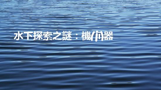水下探索之謎：機(jī)器人的秘密揭曉！